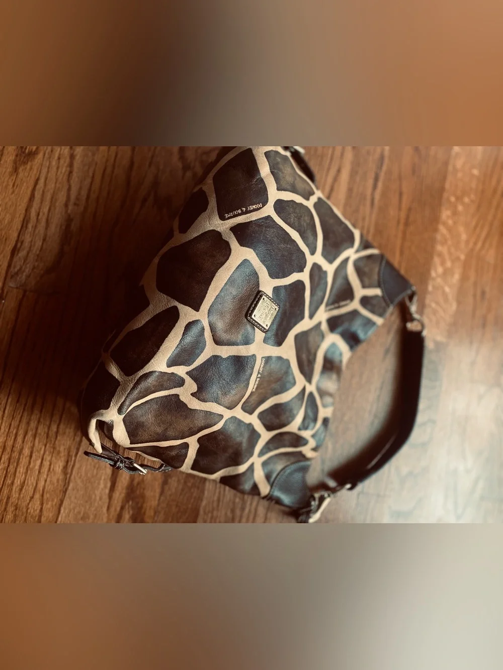 Dooney & Bourke Giraffe Print Shoulder Bag